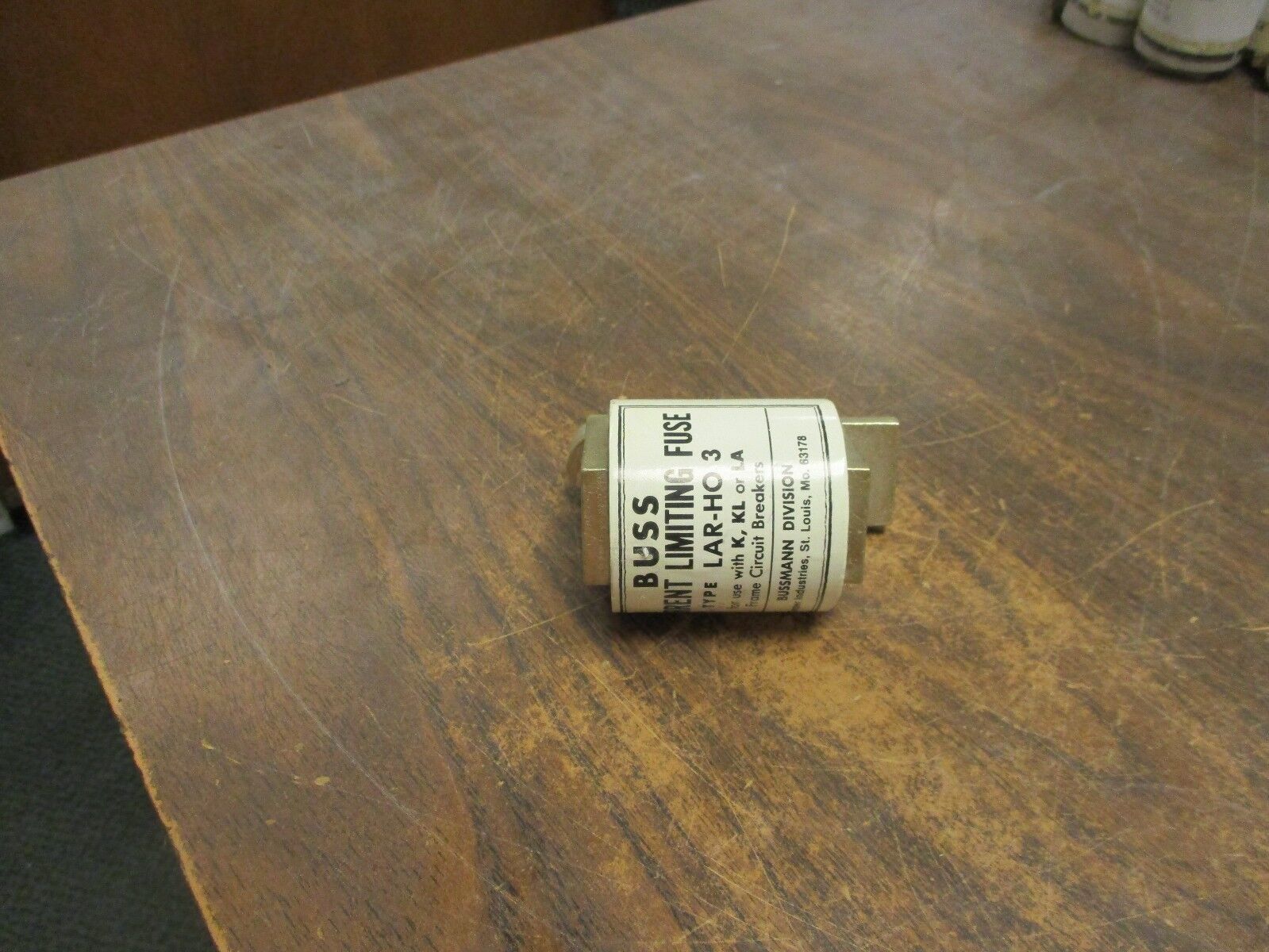 Buss Current Limiting Fuse LAR-HO 3 For Use w/ K, KL or LA Frame Used