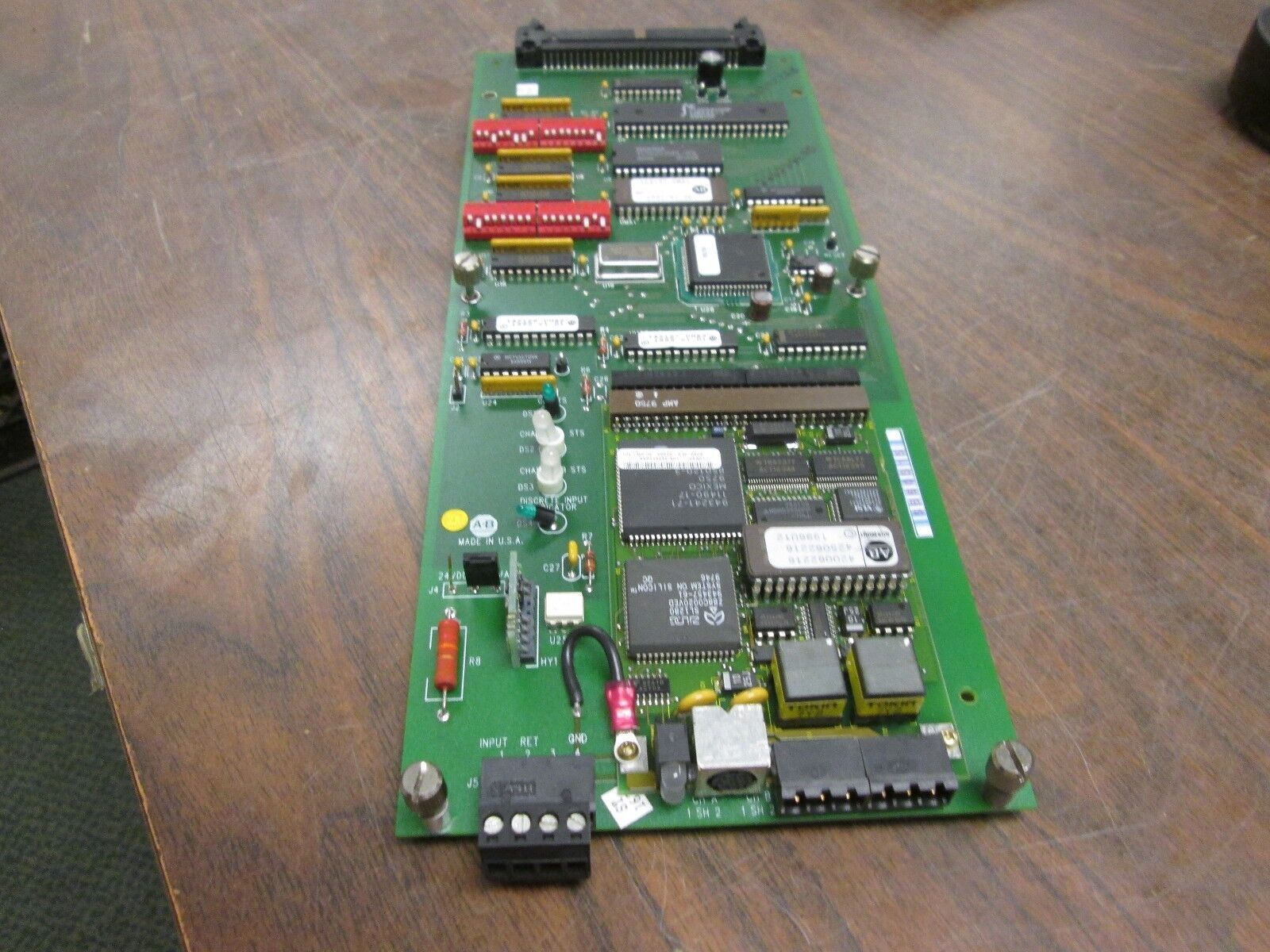 Allen-Bradley Remote I/O Board 6690DS2 Ser C Rev Q Used