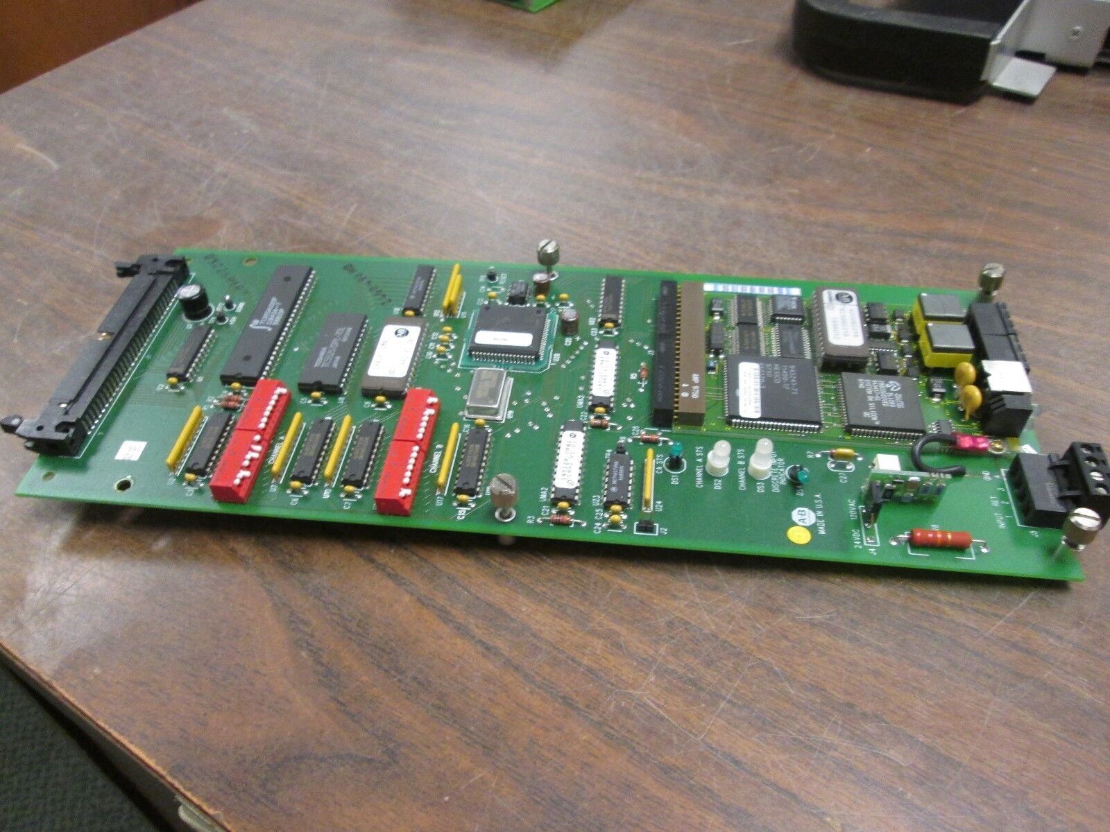 Allen-Bradley Remote I/O Board 6690DS2 Ser C Rev Q Used