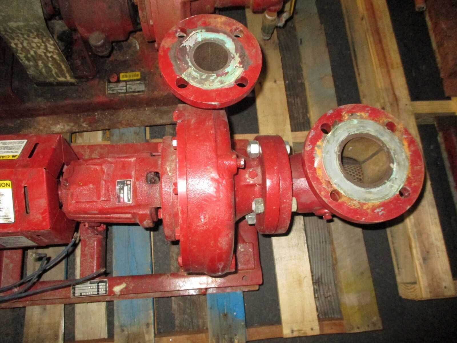 Bell & Gossett Pump e-1510 SSF 9.5 2BD 7.375 3HP 1800RPM 127GPM 51 FT Head Used