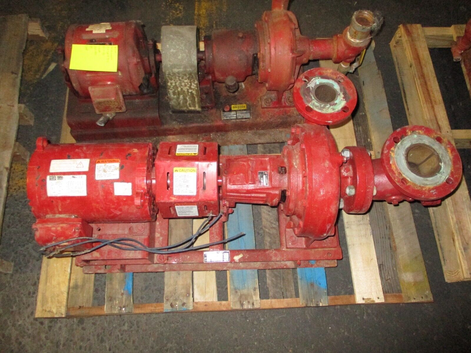 Bell & Gossett Pump e-1510 SSF 9.5 2BD 7.375 3HP 1800RPM 127GPM 51 FT Head Used