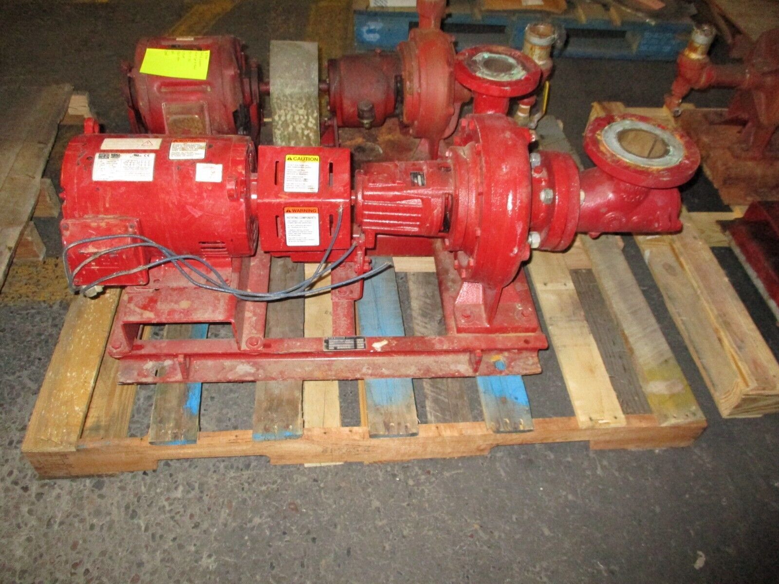 Bell & Gossett Pump e-1510 SSF 9.5 2BD 7.375 3HP 1800RPM 127GPM 51 FT Head Used