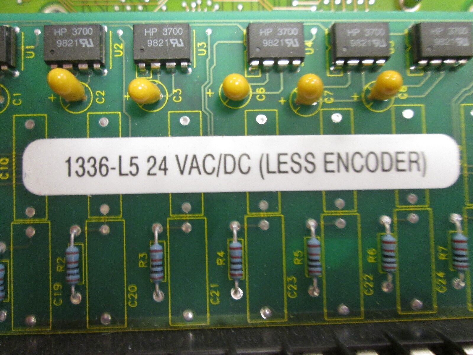 Allen-Bradley Language Module w/ Control Board 1336T-LM2EN/1336 L5 Ser B Used