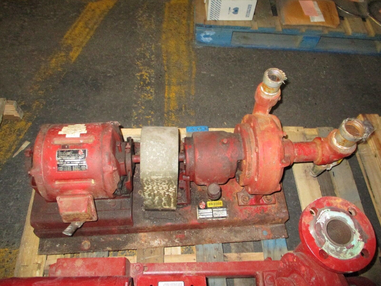 Bell & Gossett 1510 Type B Pump 51-T DD 1.5HP 1725RPM 3Ph Used
