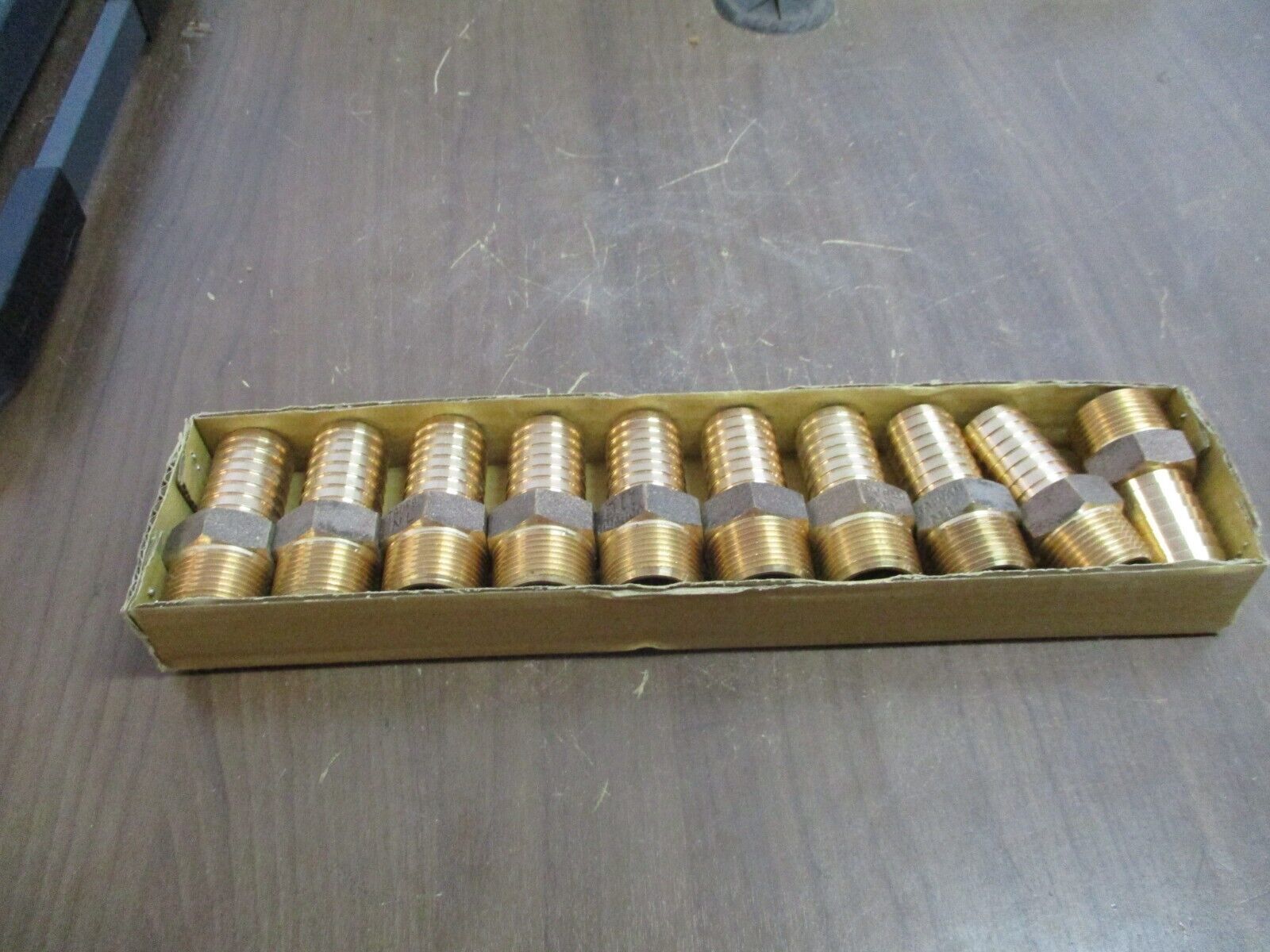 Boshart Bronze Male Adapter BMA-100NL 1" MPT x 1" Ins. No Lead *Box of 10*