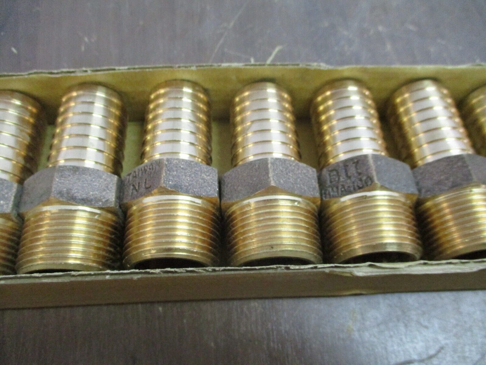 Boshart Bronze Male Adapter BMA-100NL 1" MPT x 1" Ins. No Lead *Box of 10*