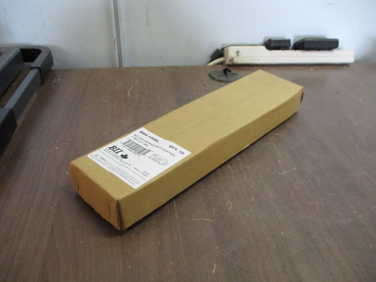 Boshart Bronze Male Adapter BMA-100NL 1" MPT x 1" Ins. No Lead *Box of 10*
