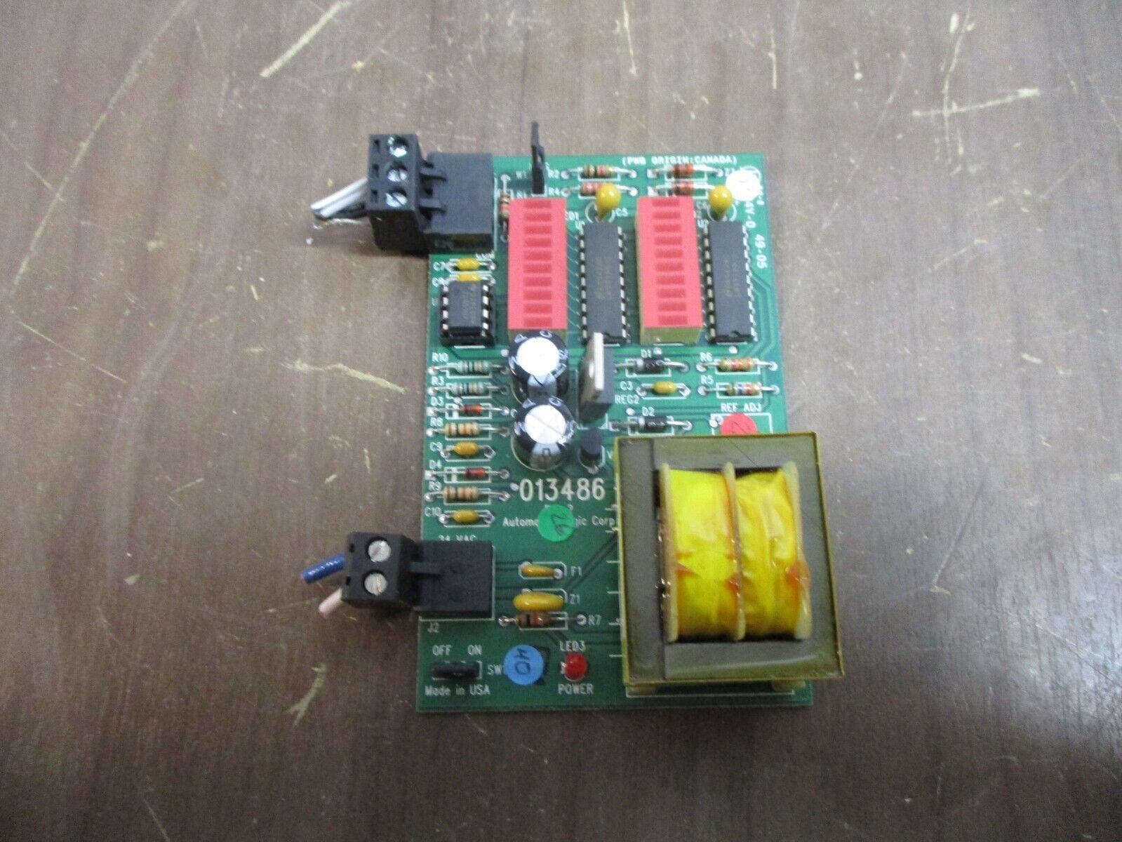 Automated Logic Diagnostic Device Board 013486 Rev. 2 Used