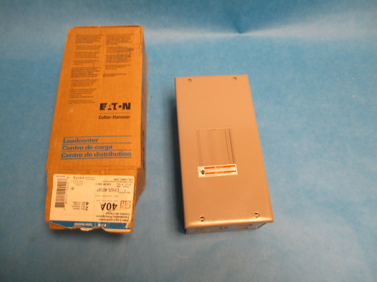 Cutler-Hammer Main Lug Loadcenter CH2L40SP 40A 120V 1Ph 3W New Surplus