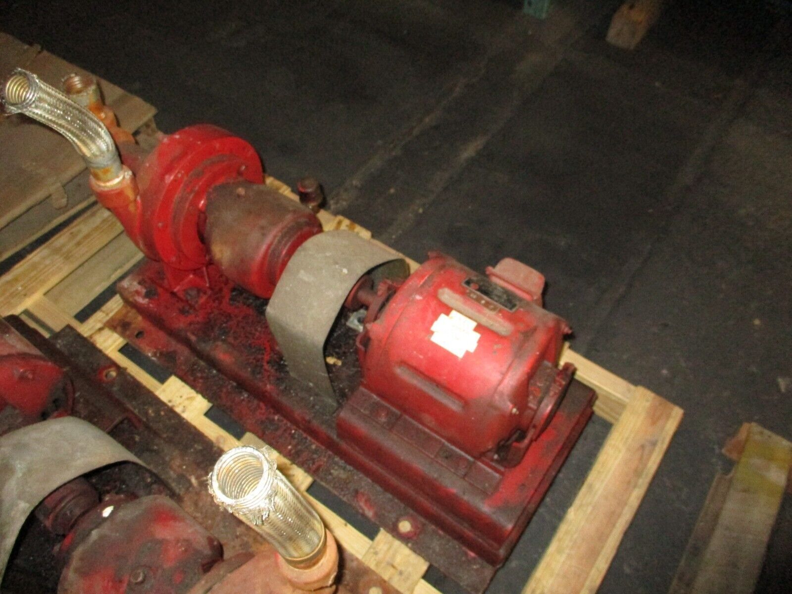 Bell & Gossett Pump 1-1/4AB 6-3/4BF 1.5HP 1750RPM 53GPM 40ft Head Used