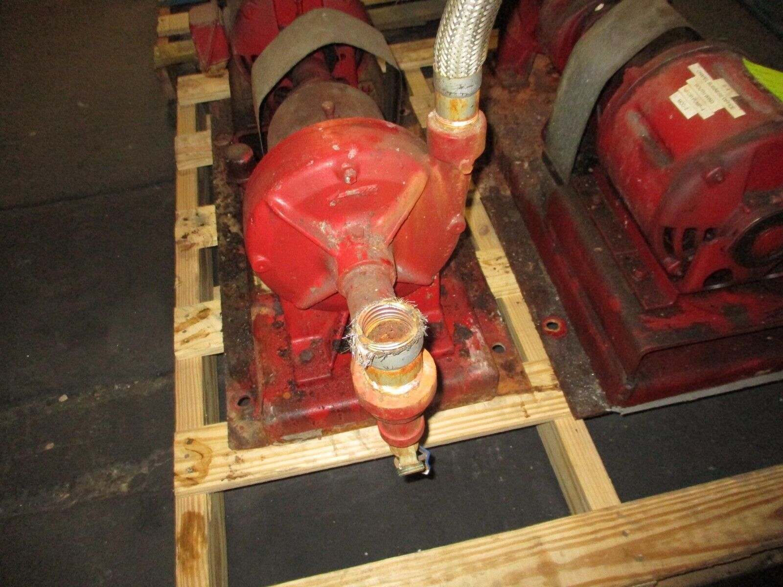 Bell & Gossett Pump 1-1/4AB 6-3/4BF 1.5HP 1750RPM 53GPM 40ft Head Used