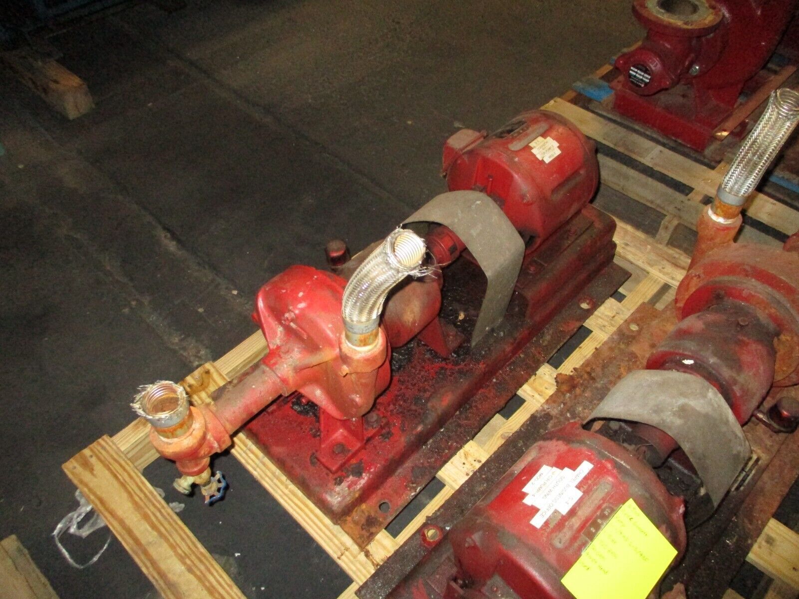 Bell & Gossett Pump 1-1/4AB 6-3/4BF 1.5HP 1750RPM 53GPM 40ft Head Used