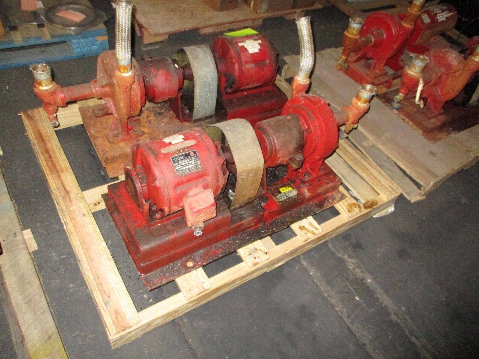 Bell & Gossett Pump 1-1/4AB 6-3/4BF 1.5HP 1750RPM 53GPM 40ft Head Used