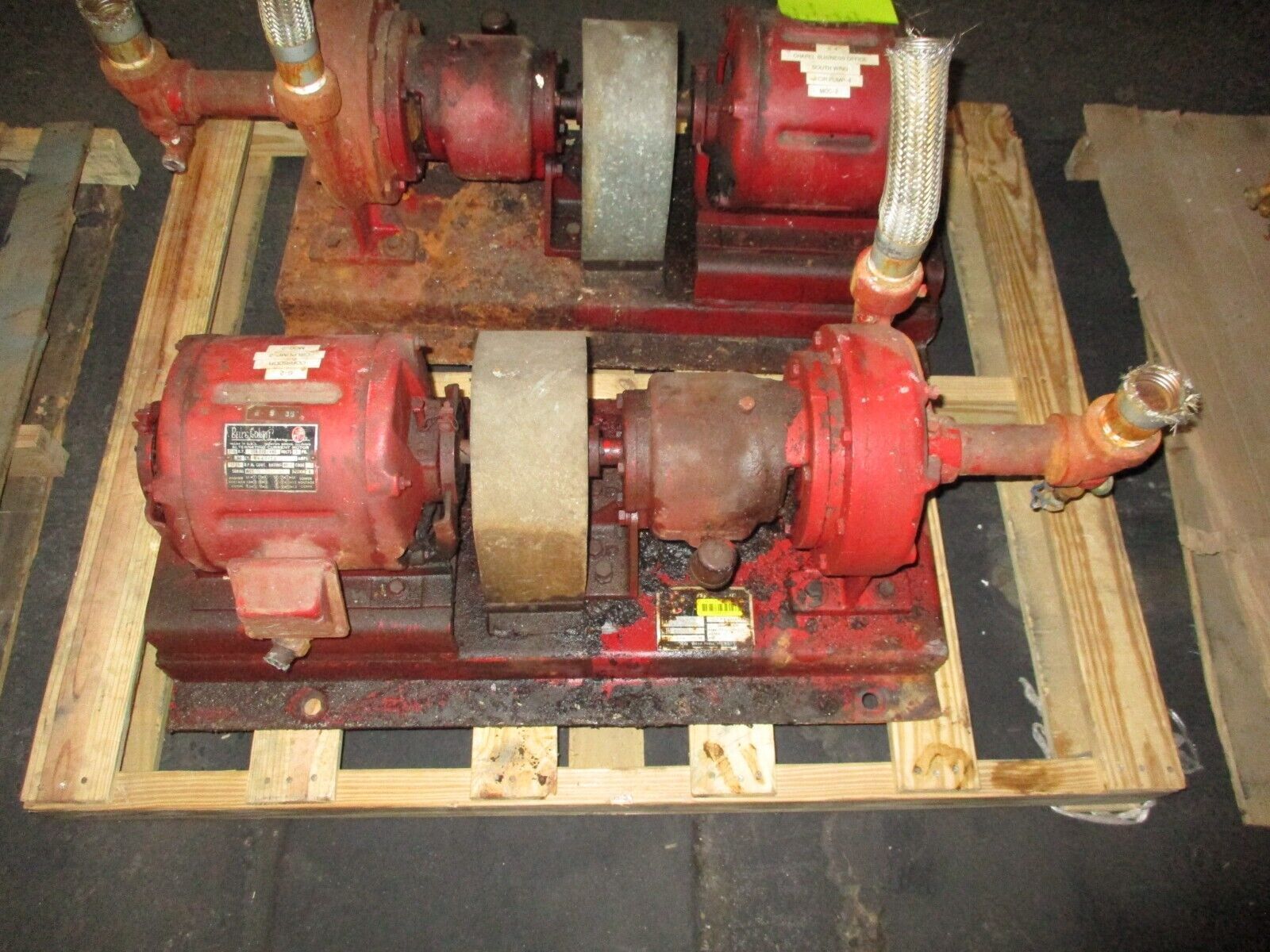 Bell & Gossett Pump 1-1/4AB 6-3/4BF 1.5HP 1750RPM 53GPM 40ft Head Used