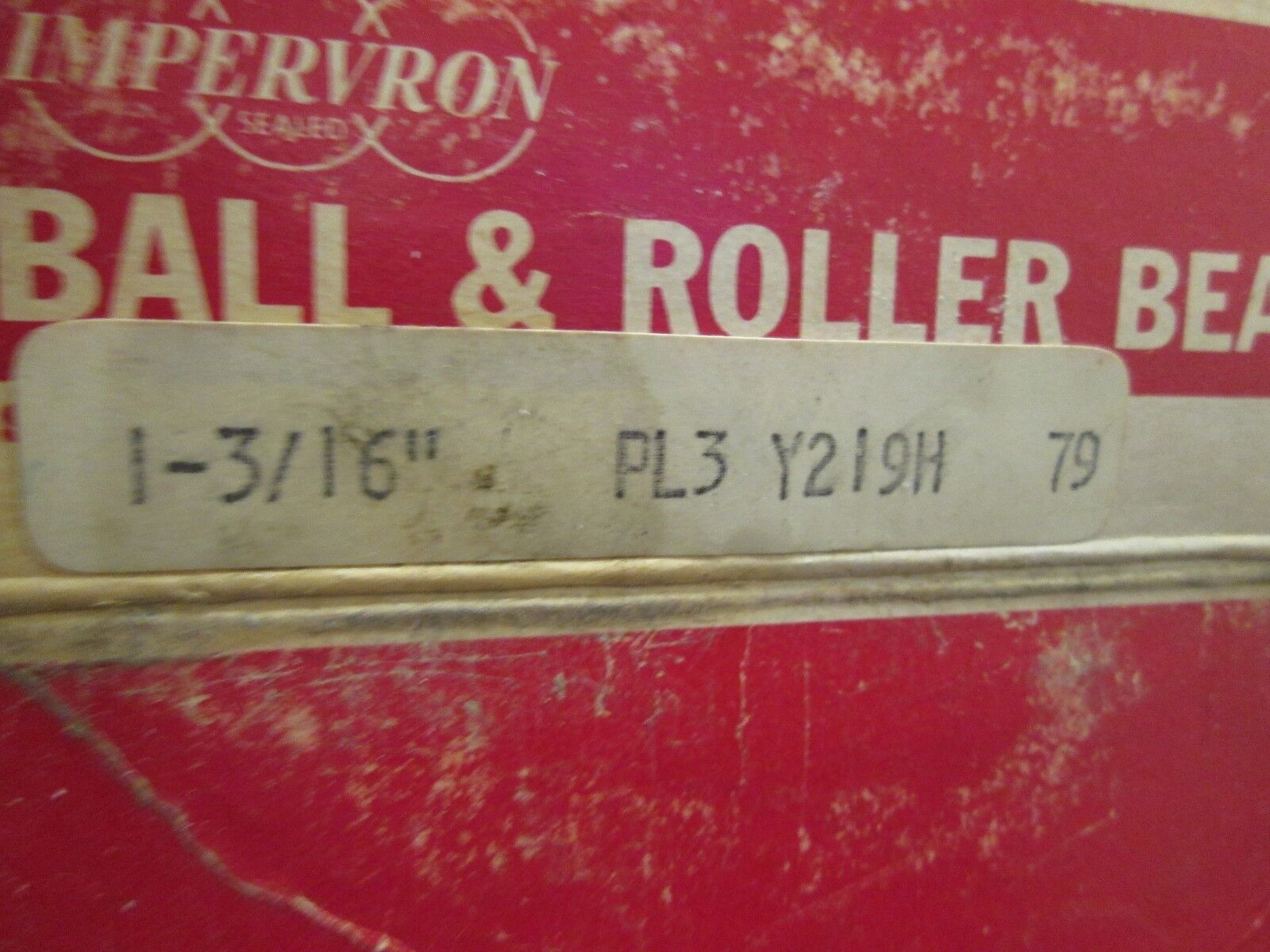 FMC Link -Belt Bearing PL3Y219H Size 1-3/16" Pillow Block Bearing New Surplus