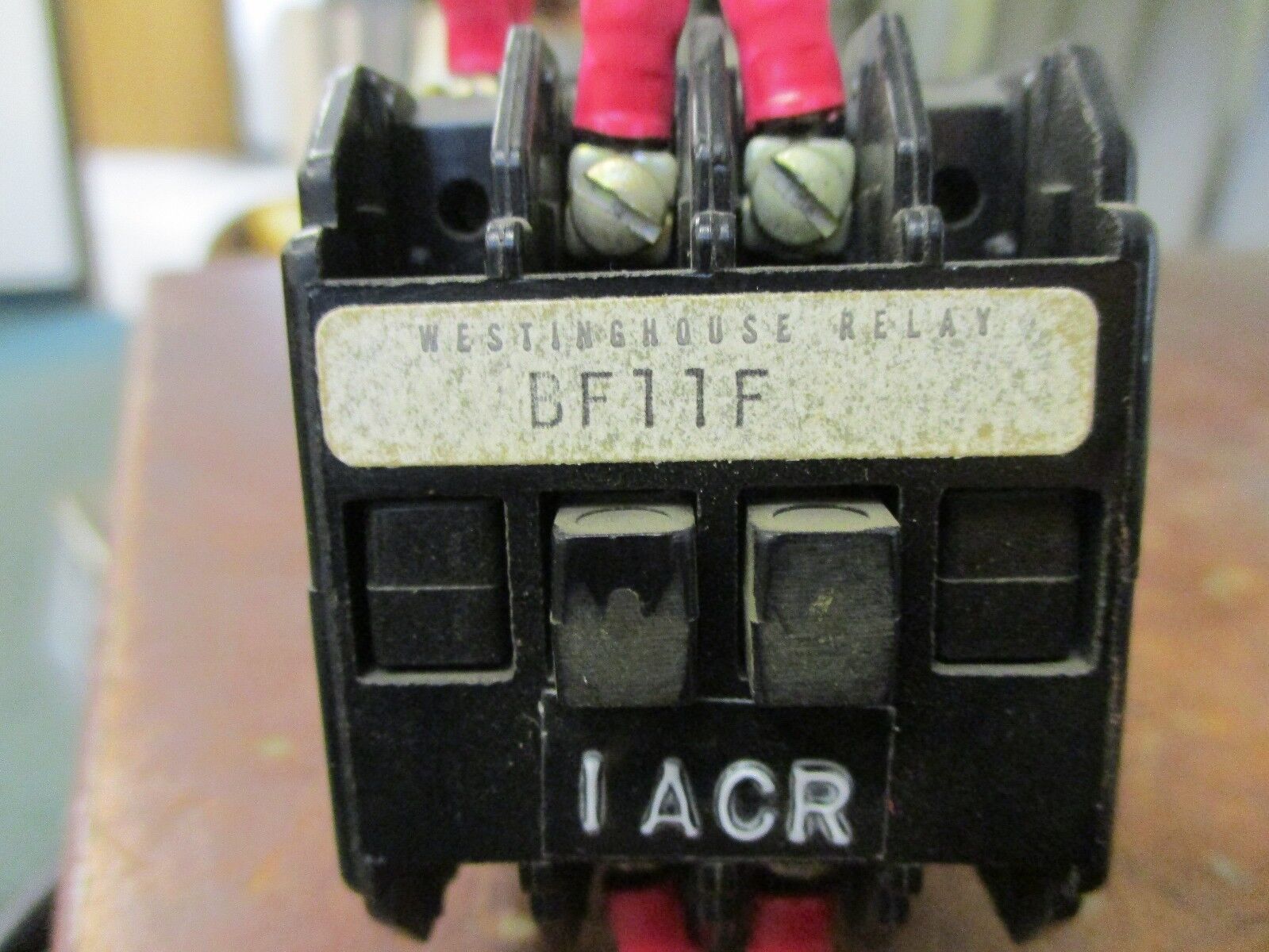 Westinghouse BF11F Control Relay 765A177G01 120V Coil 10A 300V Used
