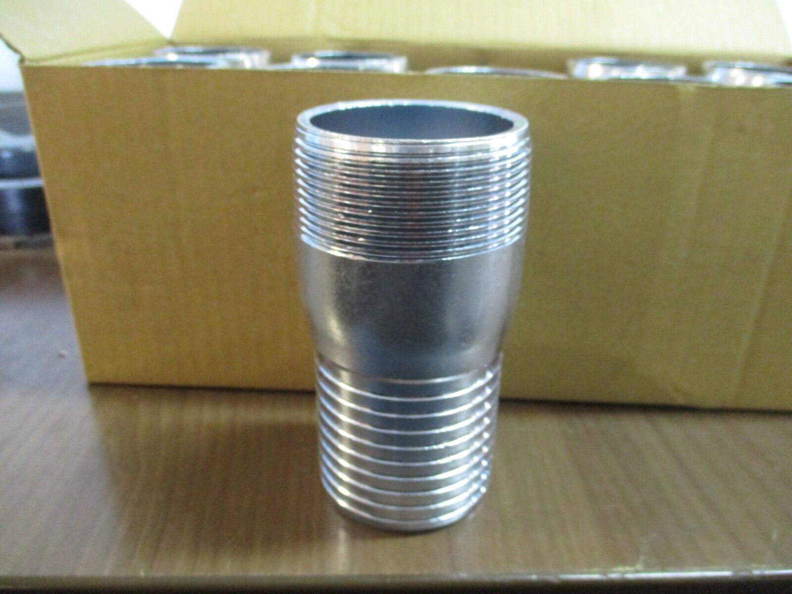 Boshart Galvanized Insert Adapter MAS-200NL 2" MPT x 2" Ins. No Lead *Box of 10*