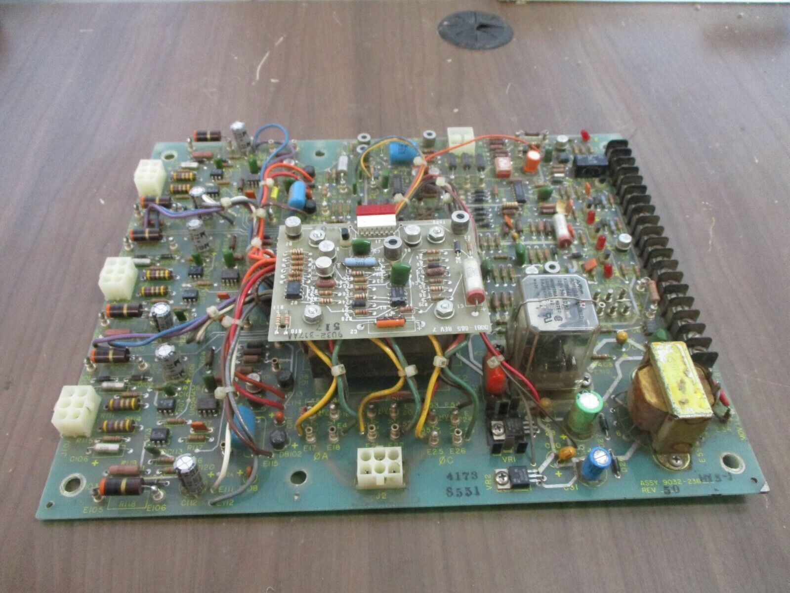 Westinghouse Starter Control Board 9032-236HY3-J Rev. 50 Used