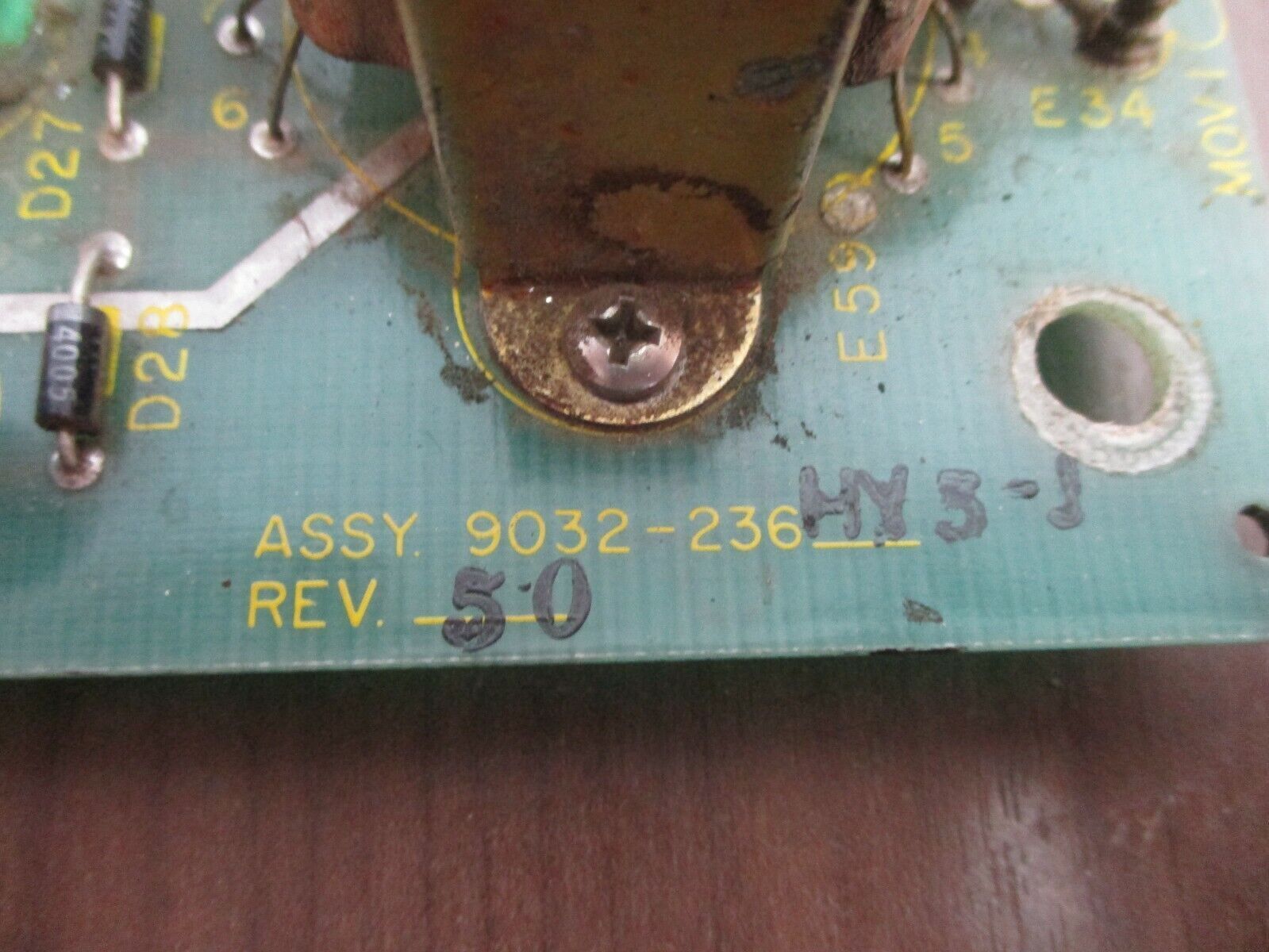 Westinghouse Starter Control Board 9032-236HY3-J Rev. 50 Used