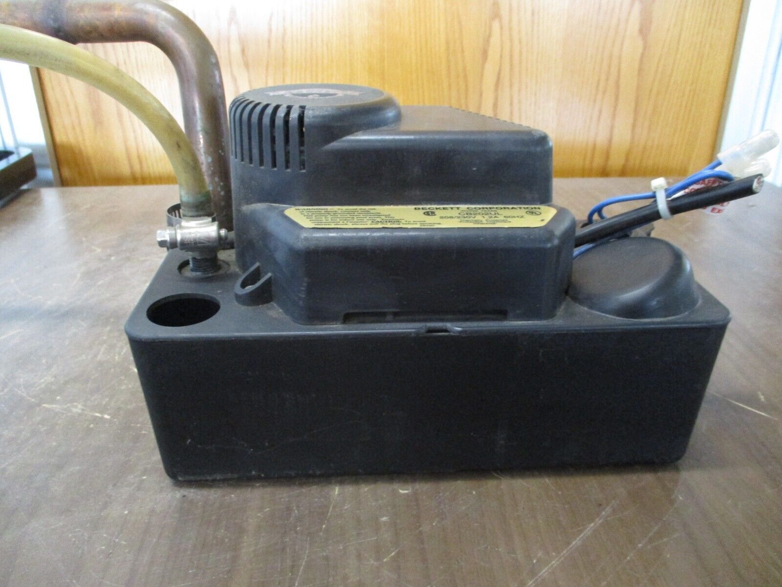 Beckett Condensate Pump CB202UL 208/230V 1.2A 60Hz Used