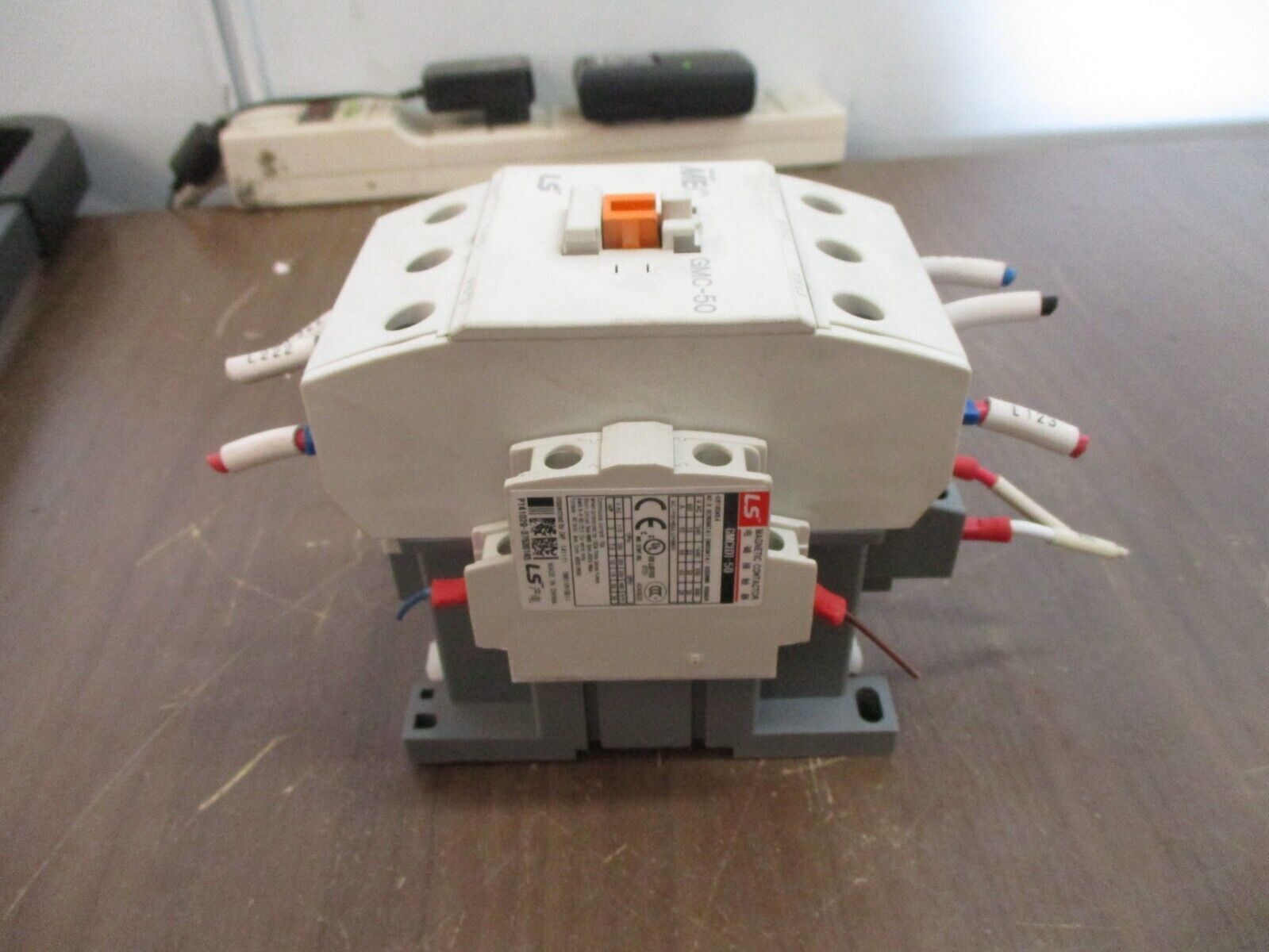 MEC Contactor GMC-50 220V Coil w/ Aux Contact Used