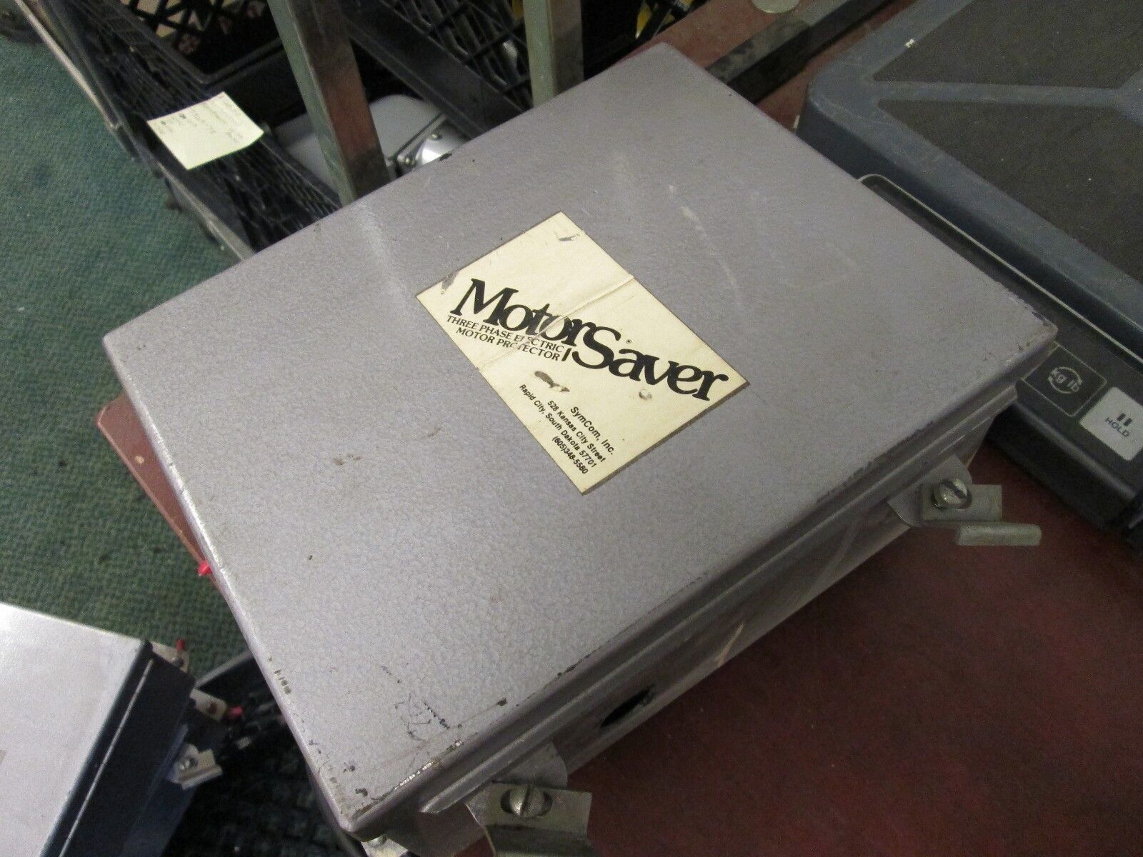 Motor Saver Model 100 MS100230 230VAC 60Hz 3Ph Used
