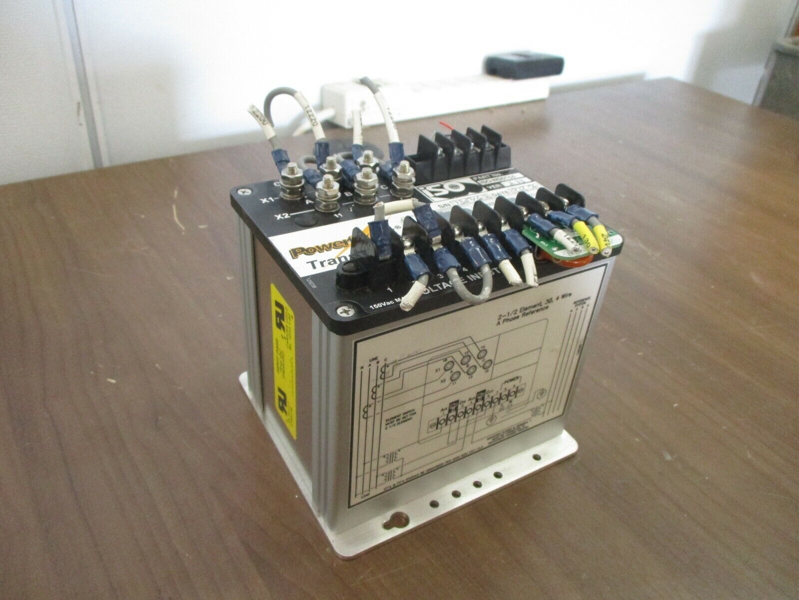 ISO Power Lynx Transducer ISO-NS0110 Ver. 2.33 20-280VSC 55-200VAC 50/60Hz 3Ph
