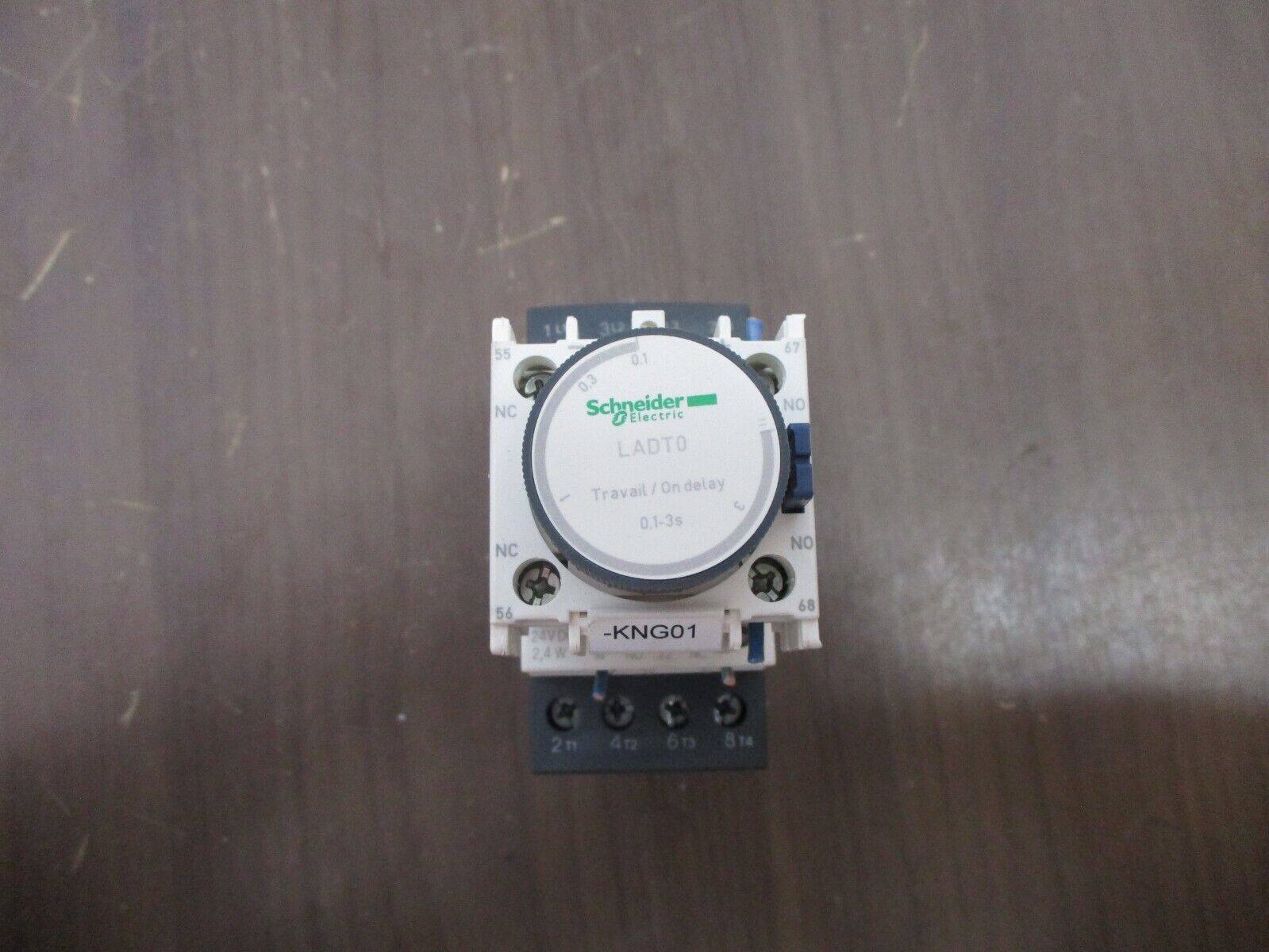Schneider Electric Timing Relay LADT0 Range: 0.1-3s 24VDC Coil Used