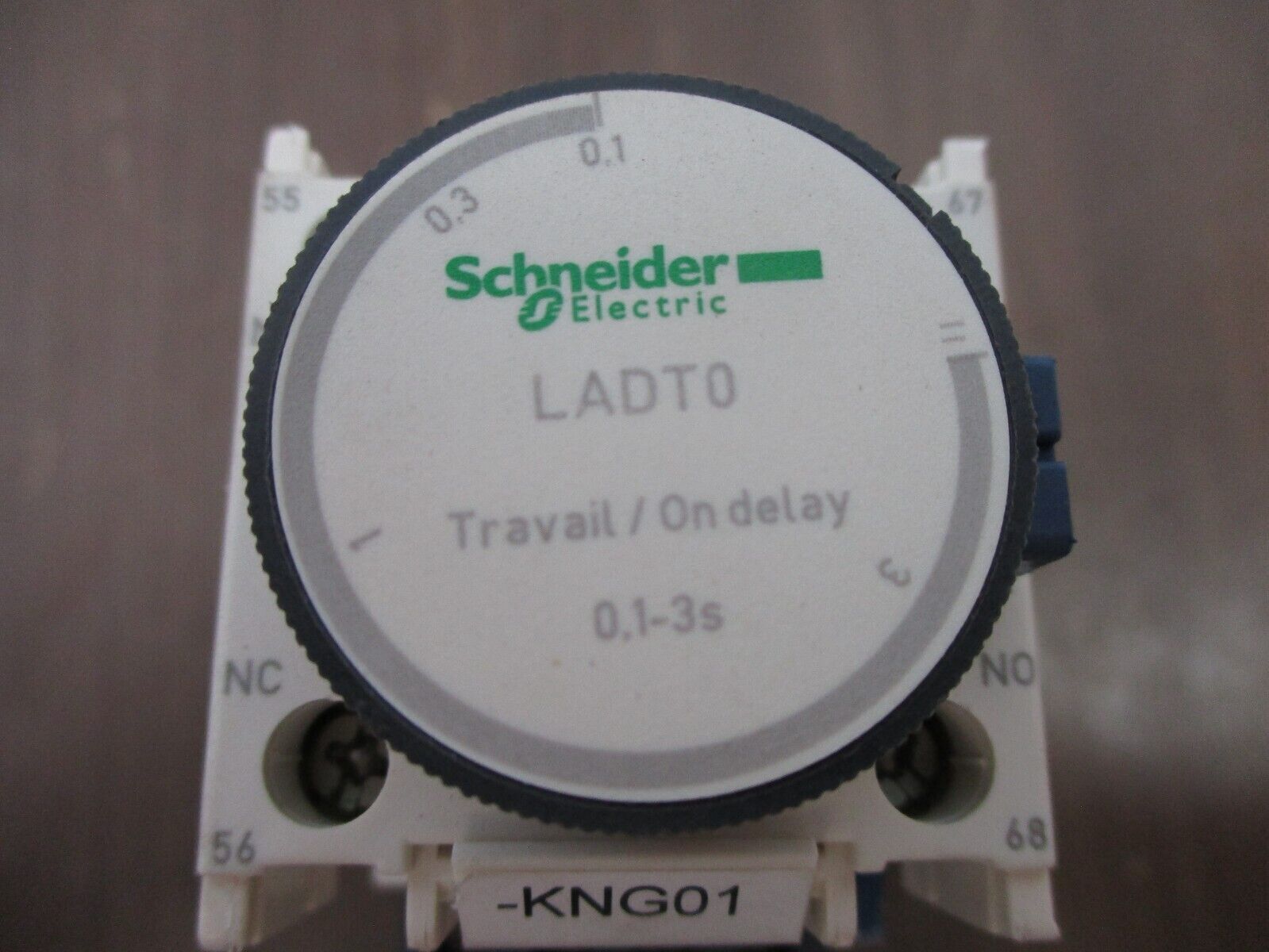 Schneider Electric Timing Relay LADT0 Range: 0.1-3s 24VDC Coil Used