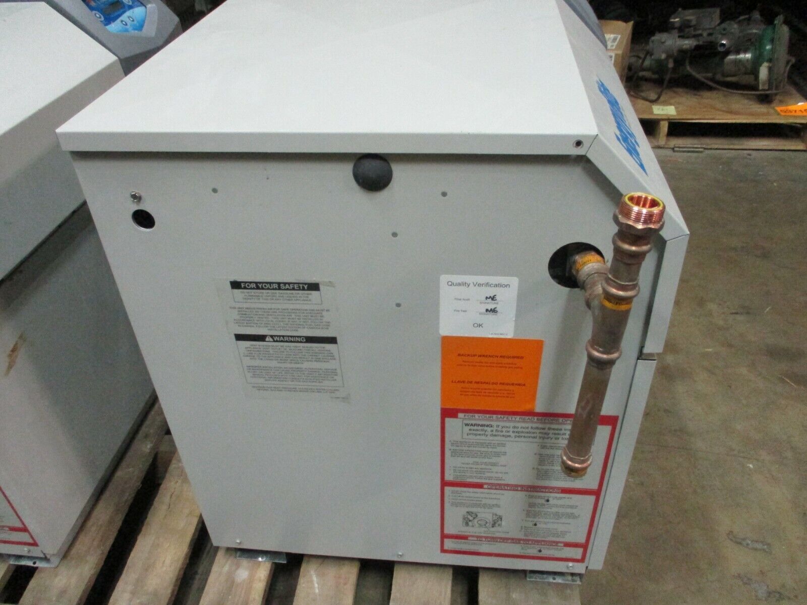 Lochinvar EnergyRite Pool & Spa Heater ERN252-A 210°F 250,000BTU Propane Used