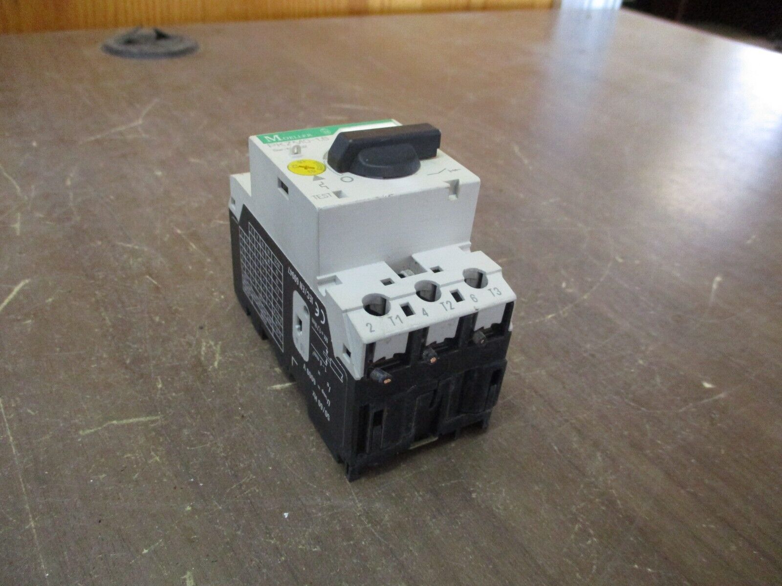 Moeller Manual Starter PKZM0-1,6 Ser. 02 Trip: 1.0-1.6A Used