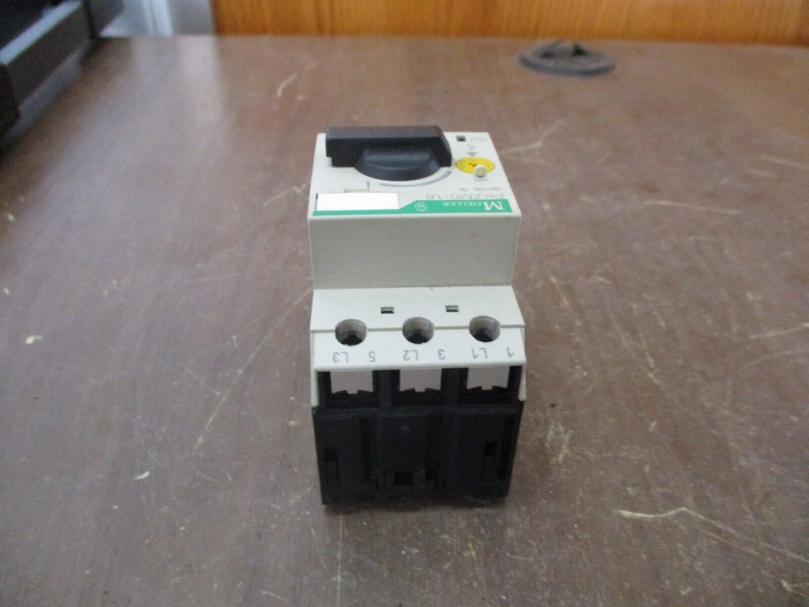 Moeller Manual Starter PKZM0-1,6 Ser. 02 Trip: 1.0-1.6A Used