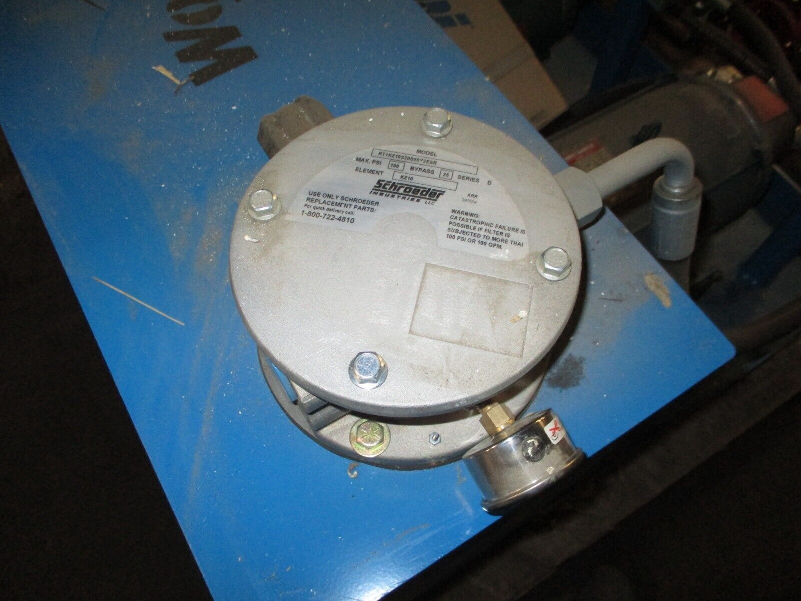 Womark Hydraulic Pump 9 510 290 023 Dual 7.5HP 1765RPM 208/230/460V 3Ph