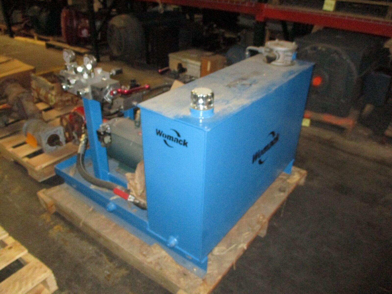 Womark Hydraulic Pump 9 510 290 023 Dual 7.5HP 1765RPM 208/230/460V 3Ph