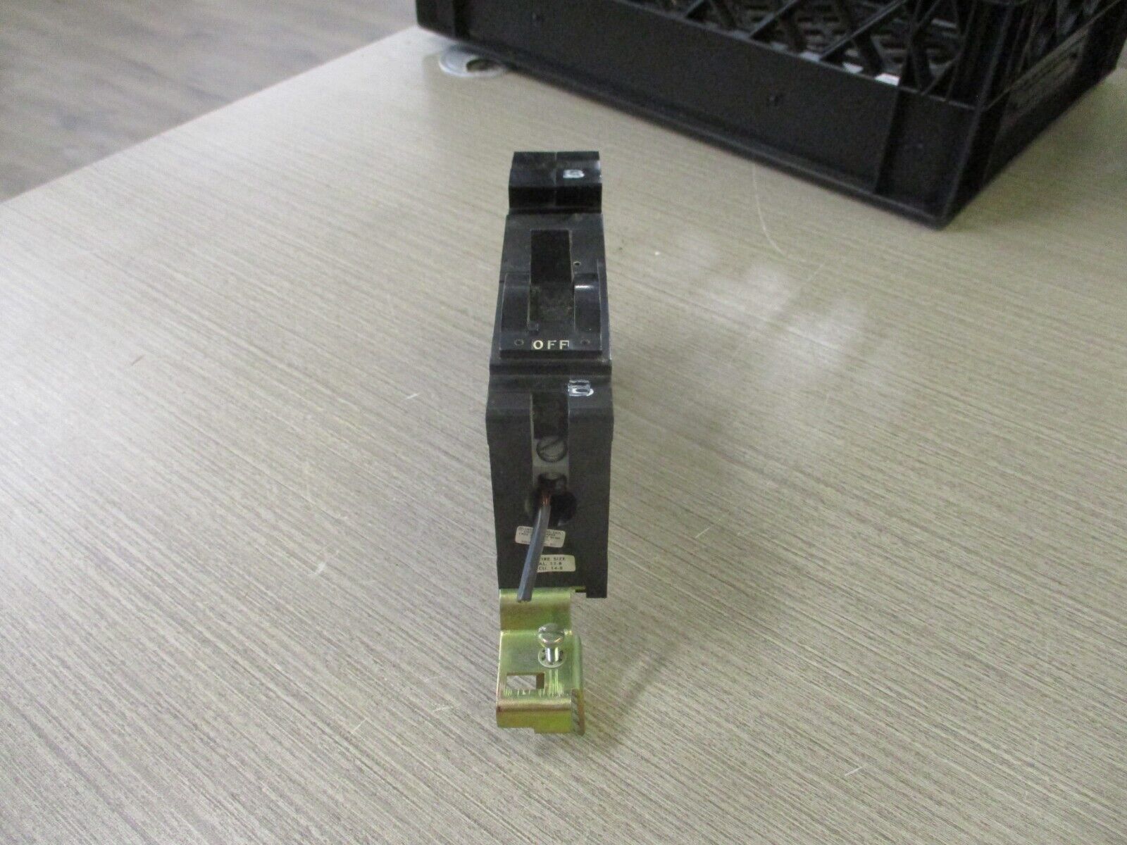 Square D I-Line Circuit Breaker FY-14020-B 20A 277V 1P Used.