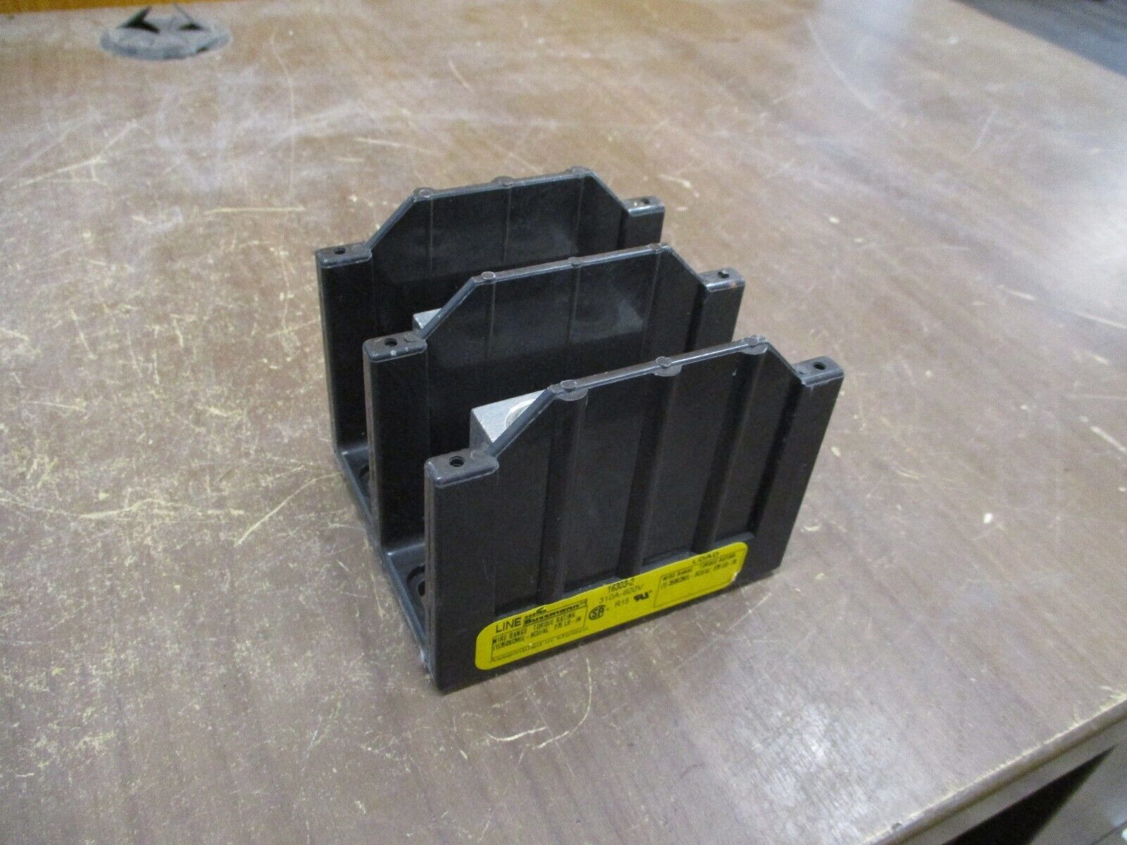Bussmann Power Distribution Block 16303-2 310A 600V 2P Line: 350-6 Load: 350-6