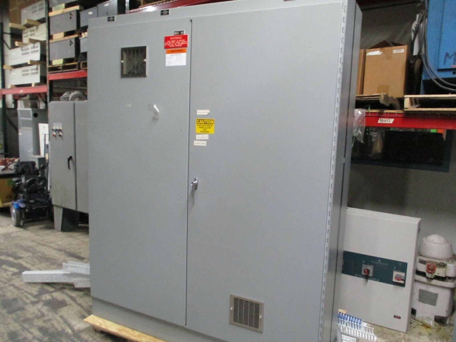 Hoffman Type 12 Enclosure A-907220FSD Size: 90x72x20" 2-Door Used