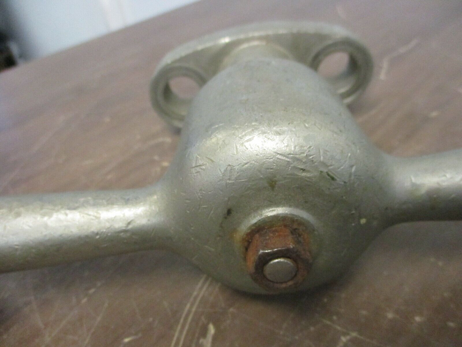 Misc. Brand Steel Valve Handle End: 1/2" Used **Some Shelf Wear**