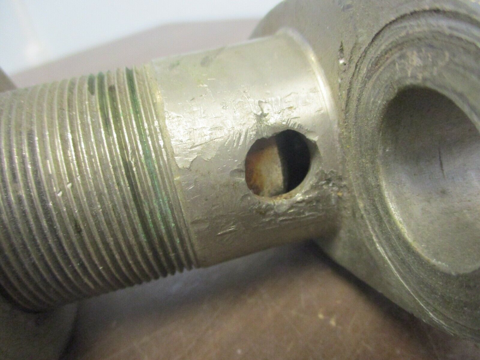 Misc. Brand Steel Valve Handle End: 1/2" Used **Some Shelf Wear**