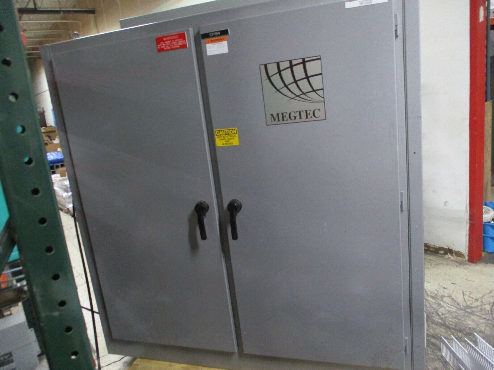 Hoffman Type 12 Enclosure A-MOD847718FTC 2-Door Size: 84x77x18" Used