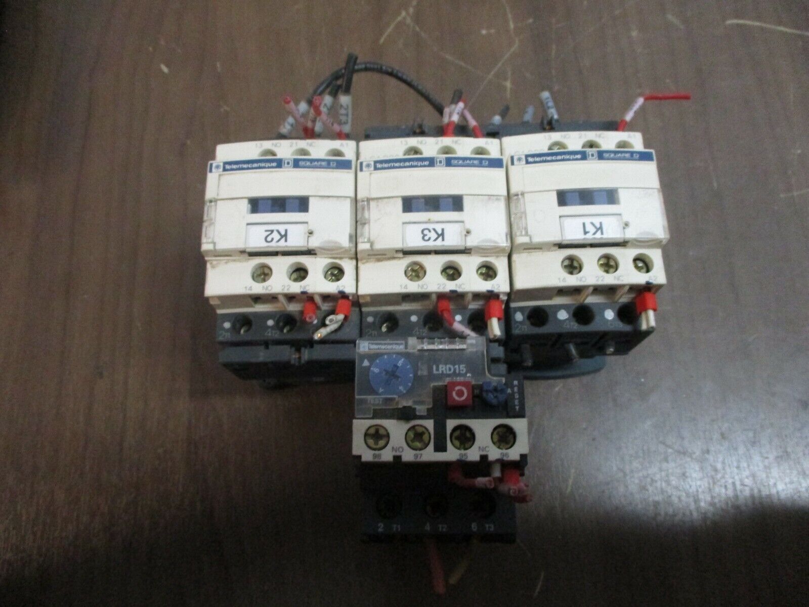 Schneider Electric Starter LC1D09 / LRD1510 120V Coil Trip: 5.5-8A 600V Used