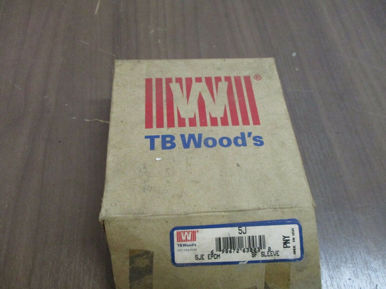 TB Woods 5J SF Sleeve 5JE EPDM New Surplus