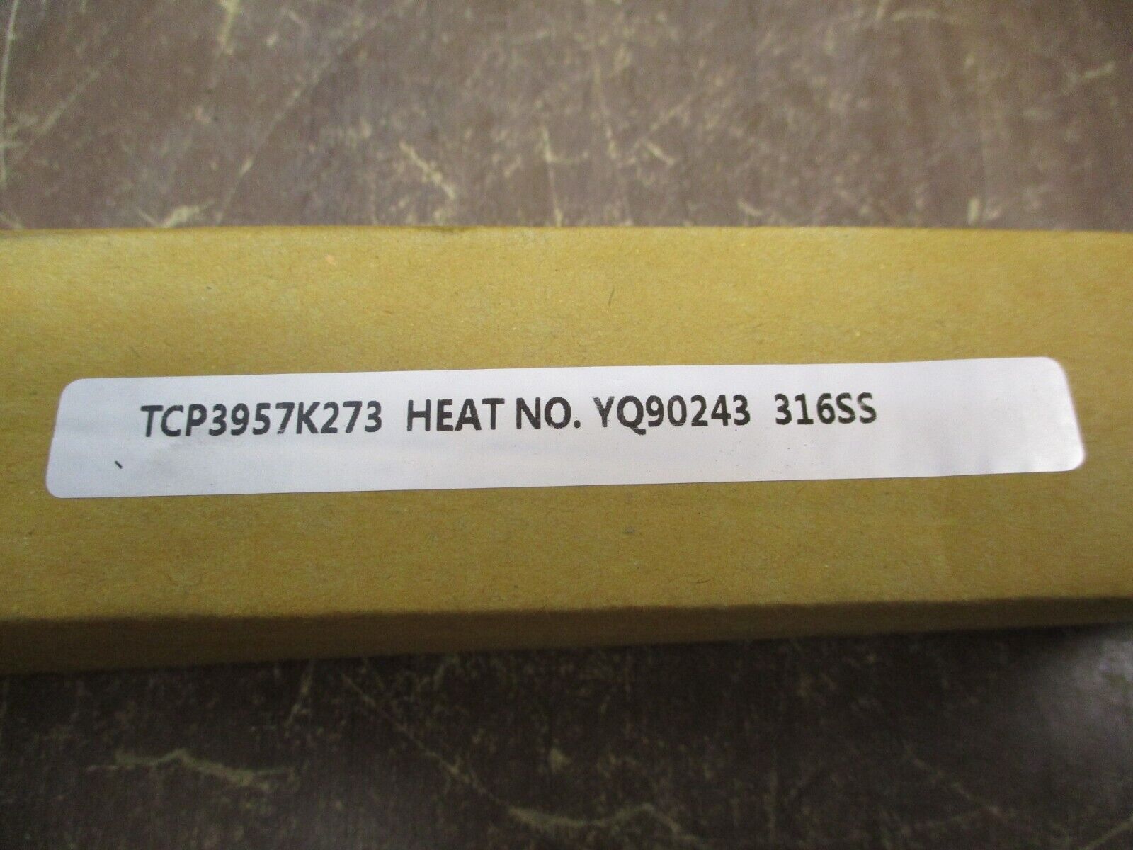 Marsh Stainless Steel Thermowell YQ90243 316SS New Surplus