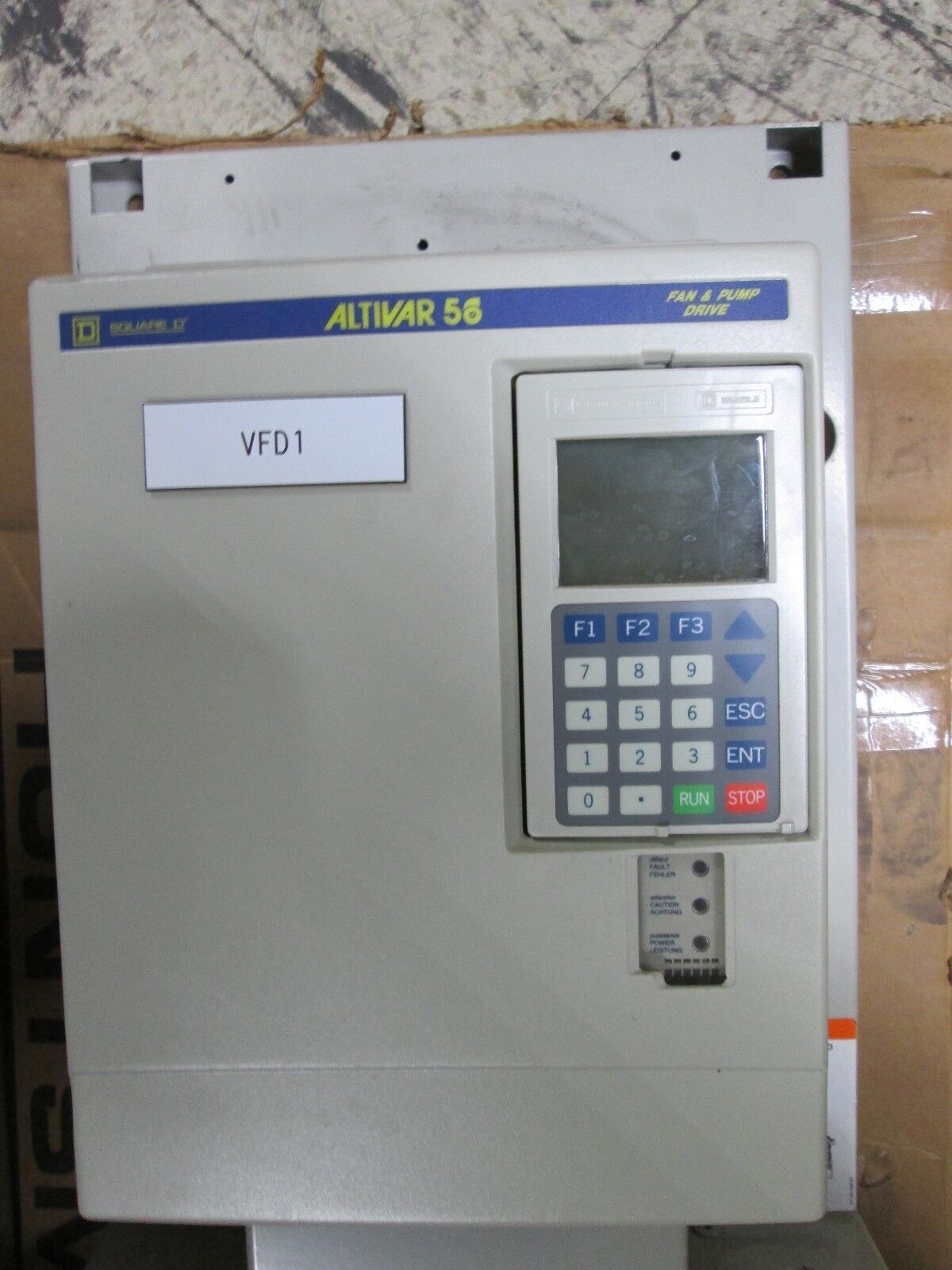 Square D / Telemecanique Altivar 56 AC Drive ATV56D12N4U 15HP Used