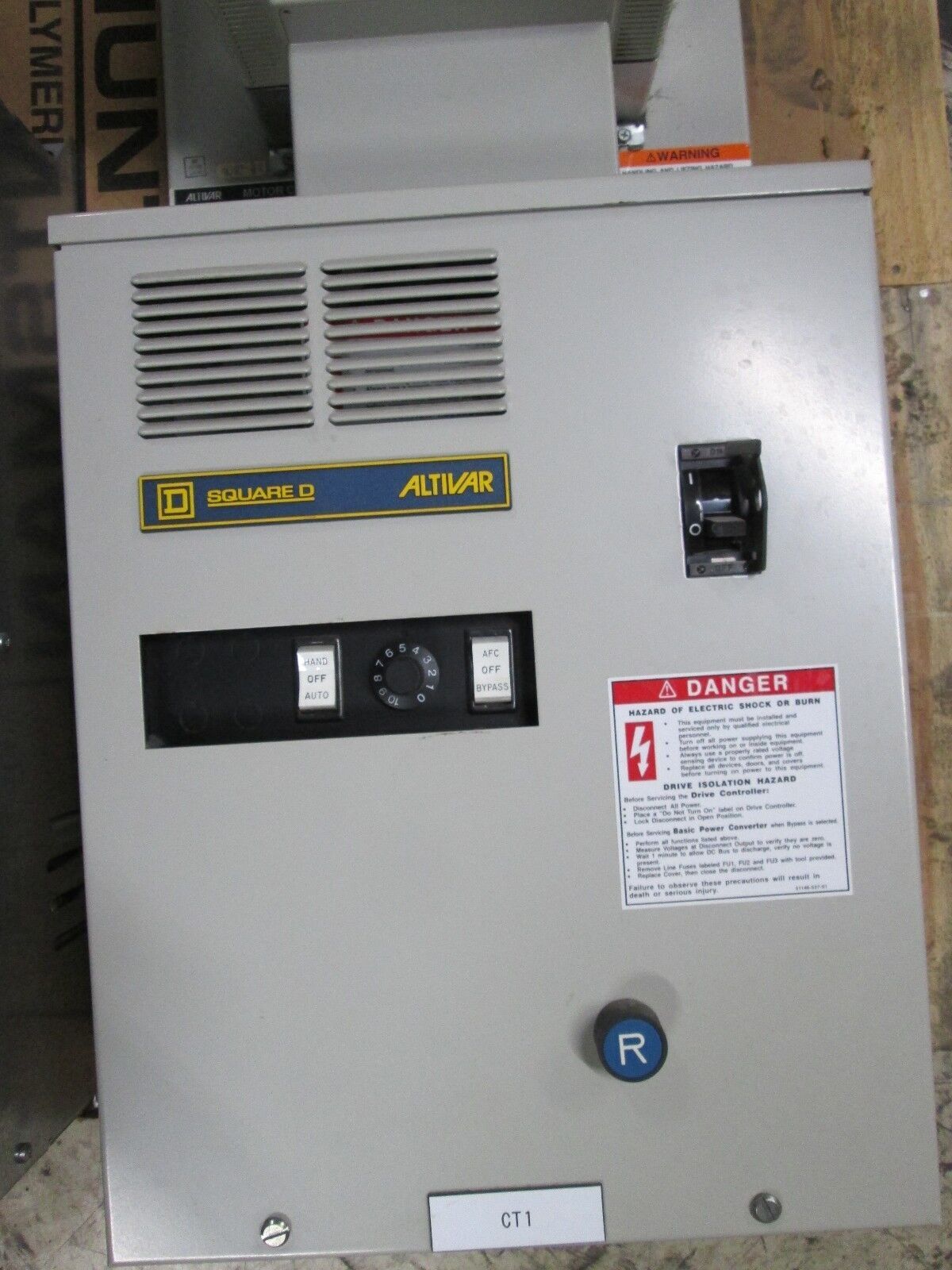 Square D / Telemecanique Altivar 56 AC Drive ATV56D12N4U 15HP Used