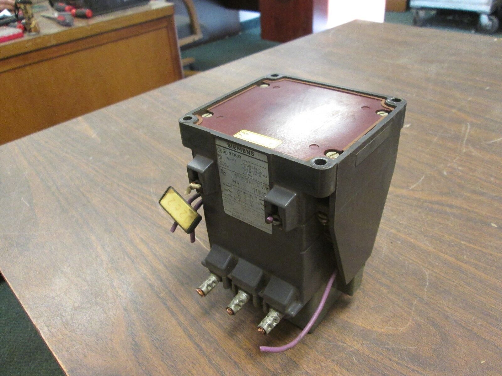 Siemens Contactor 3TA23 34A Used