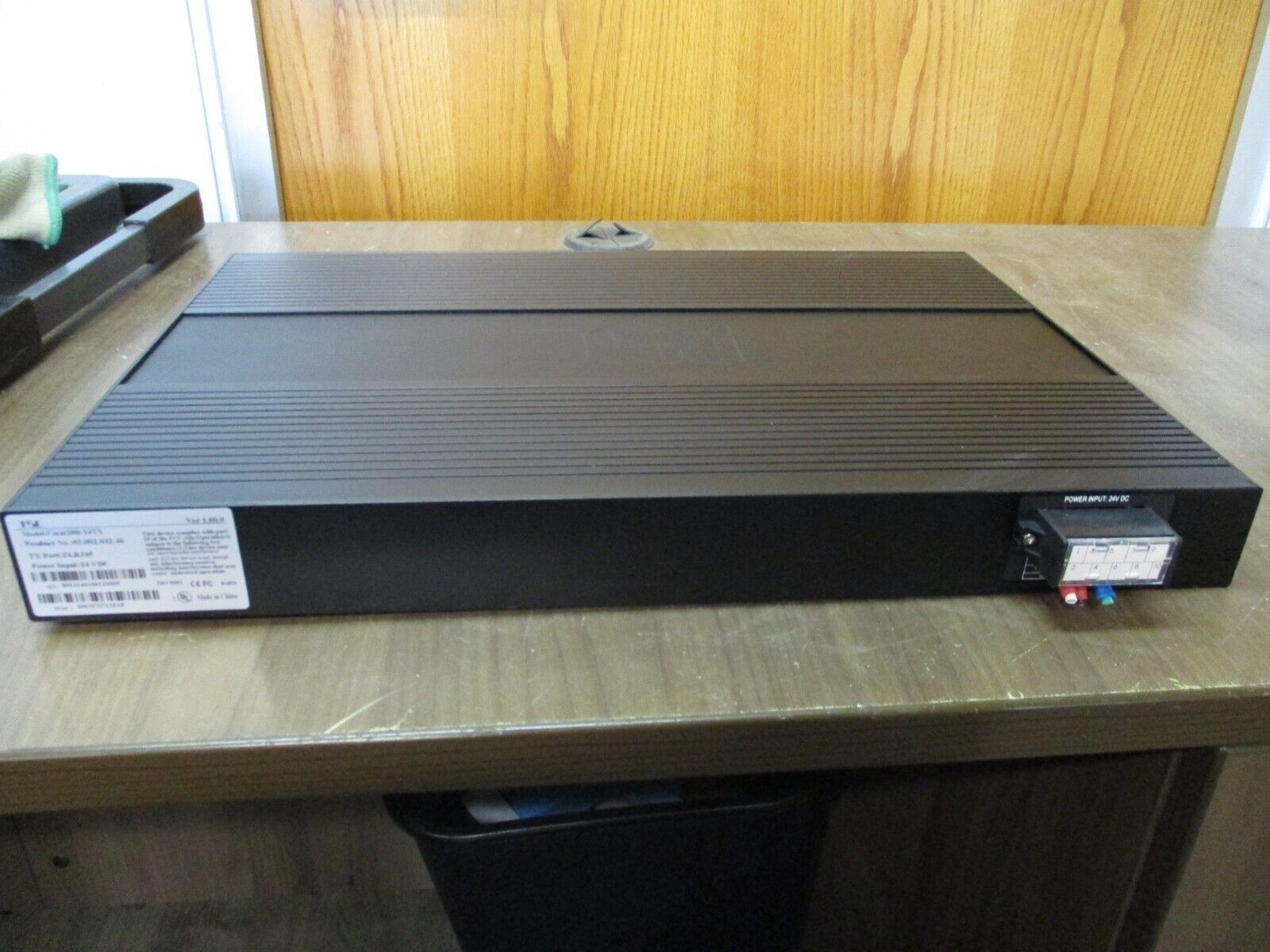 TSC Industrial Ethernet Switch Carat20B-24TX Ver. 1.00.0 TX Port: 24, RJ45 24VDC
