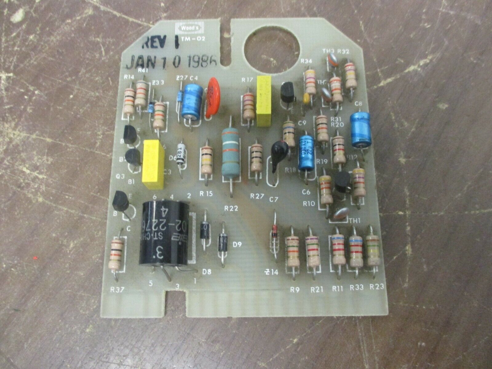 TB Woods Trigger Module TM-02 Rev. F Used