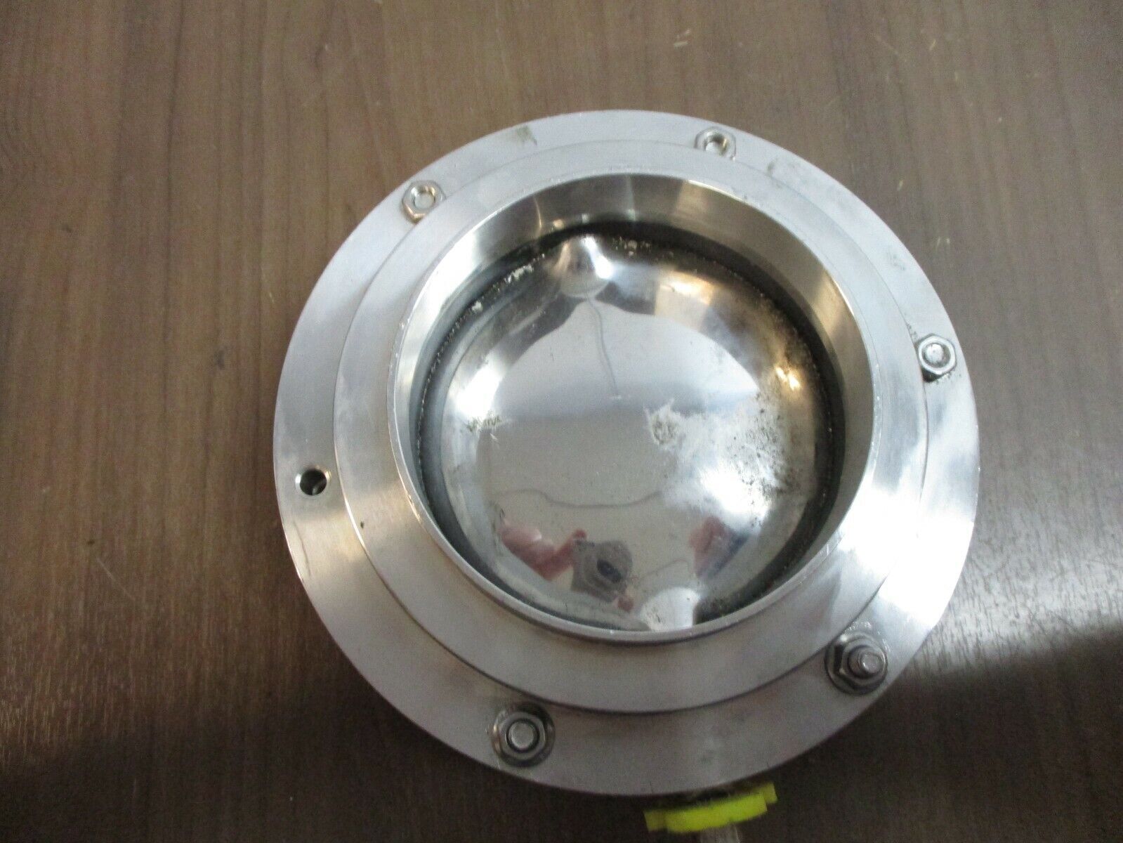 Misc. Brand Stainless Steel Butterfly Valve Size: 4" *No Handle* Used