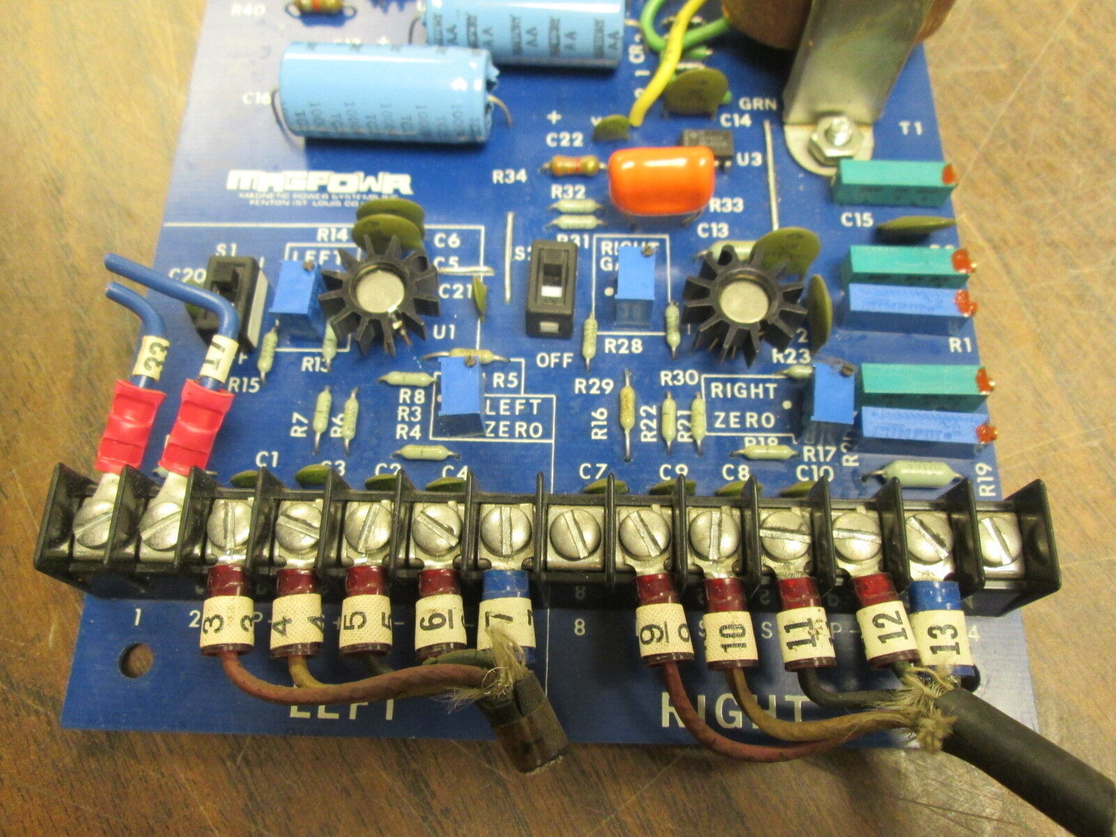 MagPowr Tension Readout Circuit Board 3C91 Used